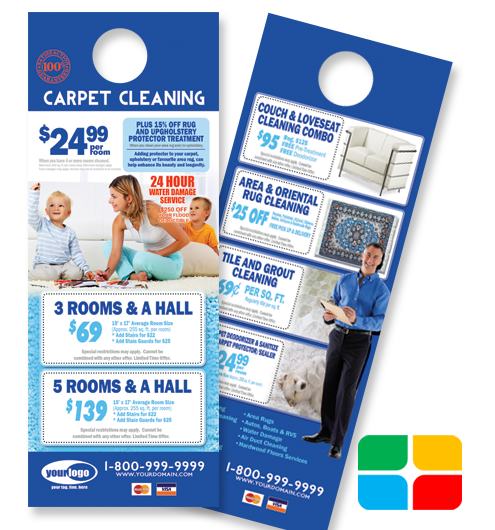 Carpet Cleaning Door Hangers ca00008