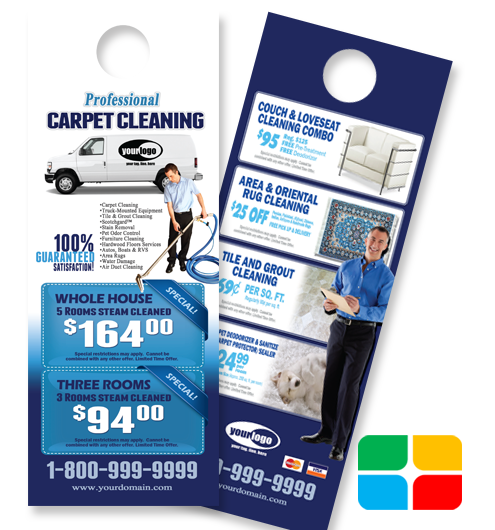 Carpet Cleaning Door Hangers ca01001