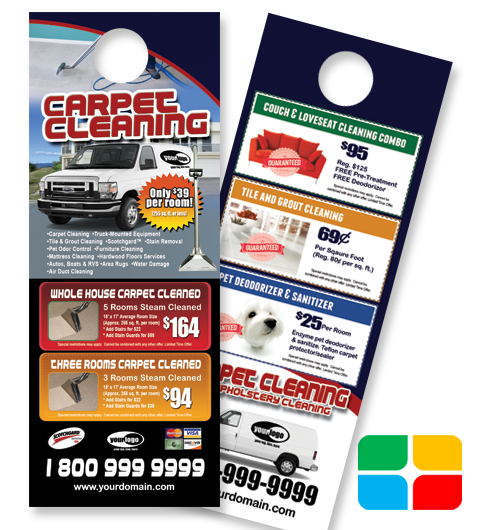 Carpet Cleaning Door Hangers ca01010