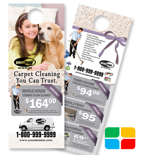 Carpet Cleaning Door Hangers ca01020