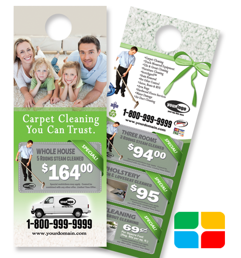 Carpet Cleaning Door Hangers ca01023
