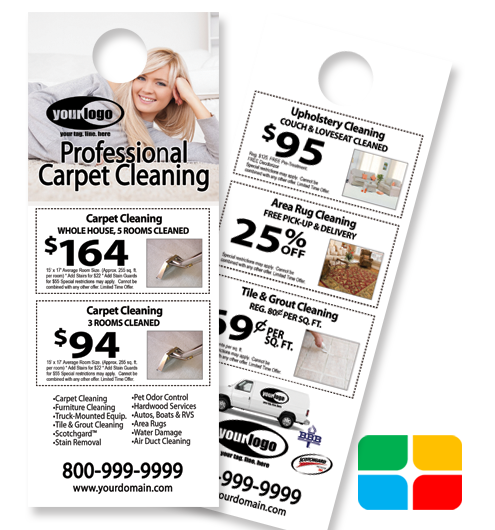 Carpet Cleaning Door Hangers ca01075