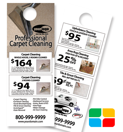Carpet Cleaning Door Hangers ca01076