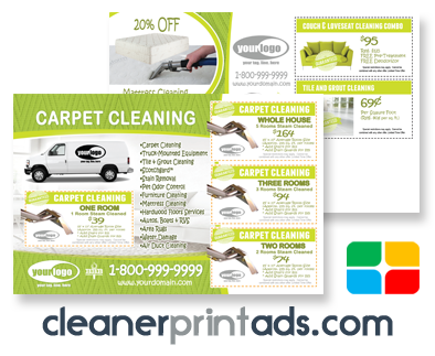 Carpet Cleaning Postcards #CA01005 8.5 x 5.5 UV Gloss