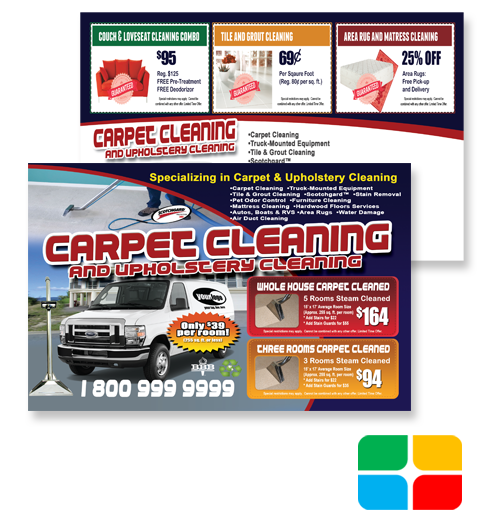 Carpet Cleaning Postcards ca01010